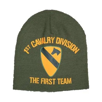 Čepice Čepice zimní Fostex Beanie 1st Cavalry Division - olivová