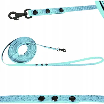Vodítko pro psa VODÍTKO LANKO VODĚODOLNÉ MĚKKÉ MALÝ PES BIOTHANE PVC BEZZÁPACHOVÉ 3M 10MM