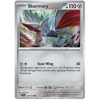 Karetní hra Pokémon TCG Skarmory 124/191