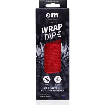 Náplast Orthomovement Wrap Tape červené