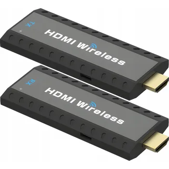 IP kamera Mini Bezdrátový HDMI Extender 5.8GHZ - Dosah až 50m