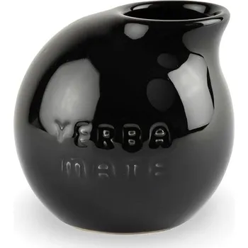 ORIENTAL Keramická kalabasa Catalina Yerba Maté černá 250 ml