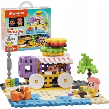 ostatní stavebnice Vzdělávací Pěnové Stavebnice Vafle 148 Dílů Sada