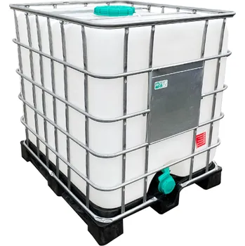 IBC kontejner IBC kontejner 1000l - potravinářský Plnící otvor DN 225, vypouštěcí otvor DN 80, plastová paleta