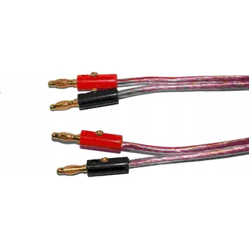 Audio kabel Reproduktorový kabel PAV Kabel 2 banánky / 2 banánky 2 x 2,5 mm2 5 m