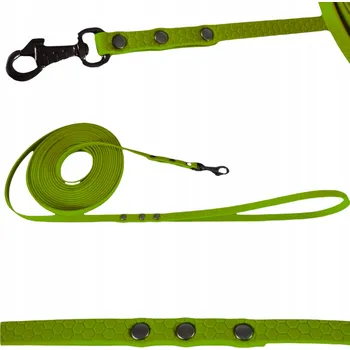 Vodítko pro psa VODÍTKO LANKO VODĚODOLNÉ MĚKKÉ MALÝ PES BIOTHANE PVC BEZZÁPACHOVÉ 3M 10MM