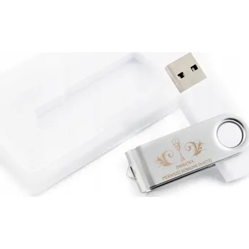 USB flash disk USB flash disk SVATÉ PŘIJÍMÁNÍ 4 GB s KRABIČKOU + GRAVÍROVÁNÍ USB pro fotografie z Prvního svatého přijímání