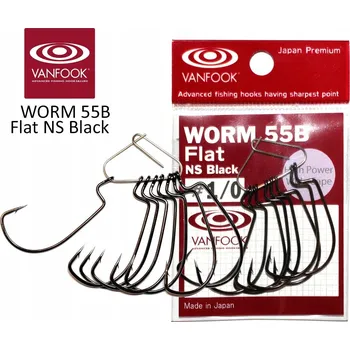 Rybářský háček VANFOOK přívlačové Háčky Vanfook ofsetové Háčky 8 ks