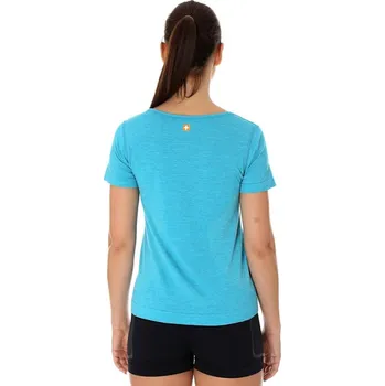 Dámské tričko Brubeck Dámské tričko s krátkým rukávem OUTDOOR WOOL světle modré L