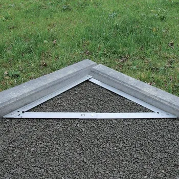 Úhloměr Úhelník hliníkový pro dlaždiče 60 cm PROBST AW-60