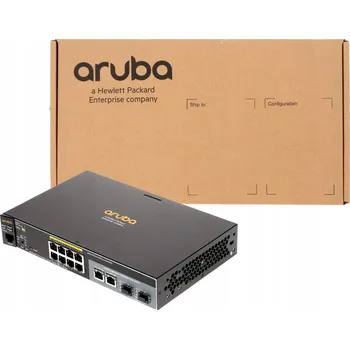Switch HPE Aruba 2530 8 PoE+ Switch J9780A šedý