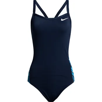 Dámské plavky Dámské jednodílné plavky Nike Multiple Print Racerback, velikost 34