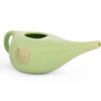 Bodhi Neti Keramická konvička na výplach nosu, zelená