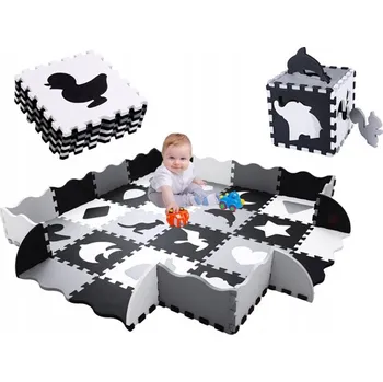 Pěnové puzzle Active Hobby vzdělávací podložka 36 dílků