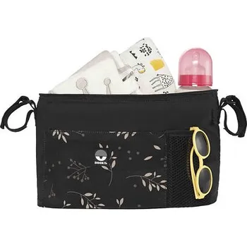 Přebalovací taška Dooky Buggy organizér DeLuxe Romantic Leaves Black