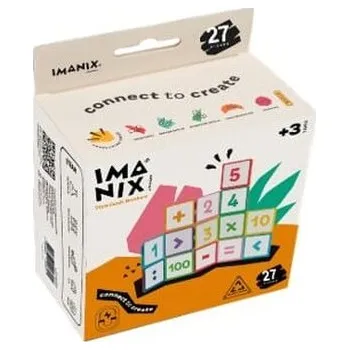 ostatní stavebnice MAGNETICKÁ STAVEBNICA IMANIX STYLE CARDS - ČÍSLA