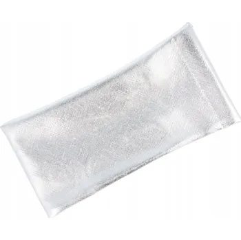 Pouzdro na brýle Pouzdro na brýle MĚKKÉ METALICKÉ HLADKÉ STŘÍBRNÉ