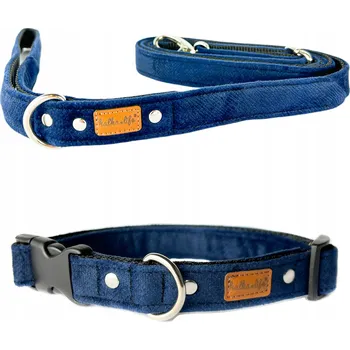 Obojek pro psa Materiálový obojek pro psa, sada obojek s vodítkem Halkalife, velikost S