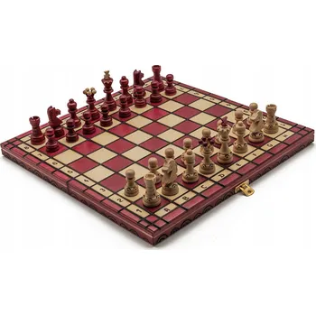 Šachy Šachy Perla Malé hnědé / Šachy Perla / Dřevěné šachy / výrobce Szachy Žurek