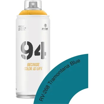 Barva ve spreji Montana MTN 94 sprej 400 ml RV-268 modrá