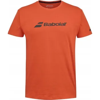 Pánské tenisové tričko BABOLAT EXERCISE BABOLAT TEE MEN FIESTA RED L