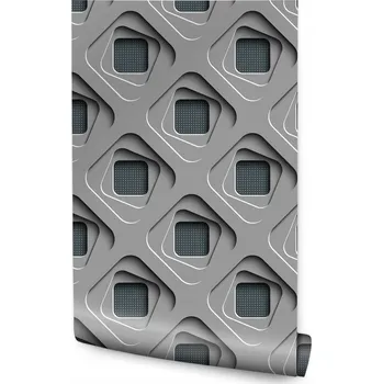 Tapeta Tapeta do ložnice abstraktní geometrický vzor