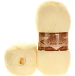 Alize Angora Gold Simli 1 krémová žlutá
