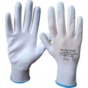 Pracovní rukavice Rukavice MARIMAR M-Glove White1001 velikost 7 - S 1 pár