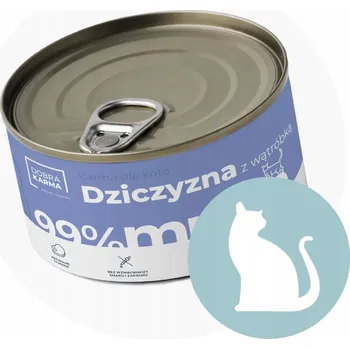 Krmivo pro kočku Mokré krmivo pro kočky Kančí a hovězí játra Dobra Krmivo Premium 300g