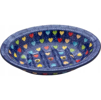 Mýdlenka Mýdlenka volně stojící Ceramika Artystyczna Bolesławiec Maria Starzyk, vícebarevná keramika