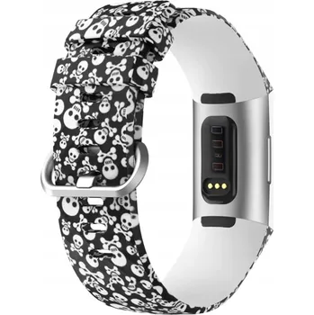 Řemínek na hodinky Silikonový Řemínek / FitBit CHARGE 3 / 4 - vel. L