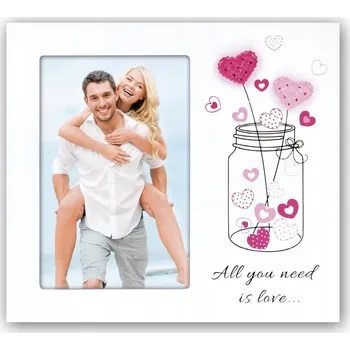 Obraz Rámeček na fotografie 10x15 - LOVE, Valentýn, Narozeniny, Rodinný