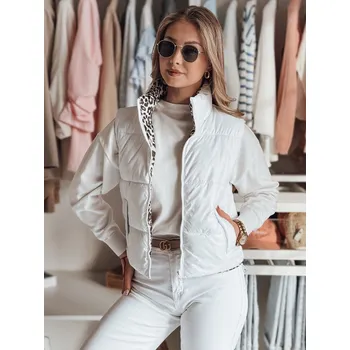 Dámská vesta DSTREET CHIPUFF BÍLÁ S