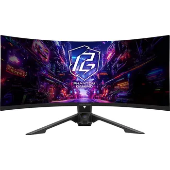 Monitor Phantom Gaming by Asrock monitor PG34QRT3A 34" mini OLED 3440x1440/180Hz/1ms/2xHDMI/DP/USB/výškově nastav./wi-Fi anténa