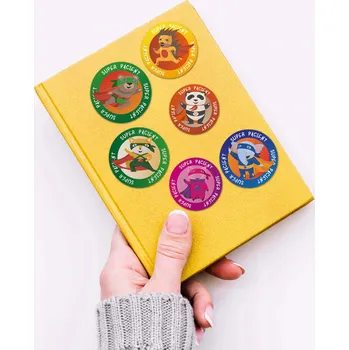 samolepka Motivační Samolepky Super zvířátka Sticky 35 ks