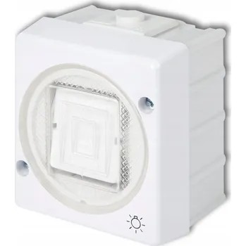 vypínač Jednopólový vypínač Klasik Karlik bílý WHS-5