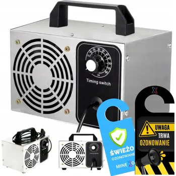 Ozónový čistič GENERÁTOR OZONU OZONIZÁTOR 20 000 MG/H ČASOVAČ