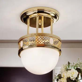 Orion Stropní světlo Alt Wien s distancí, mosaz mosaz lesklá, bílá 4 x 40 W - Doprava zdarma