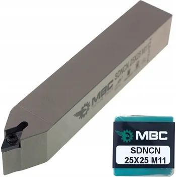 Pracovní nůž Soustružnický Nůž MBC SDNCN 2525 M11 , břitová destička DCMT 11T3
