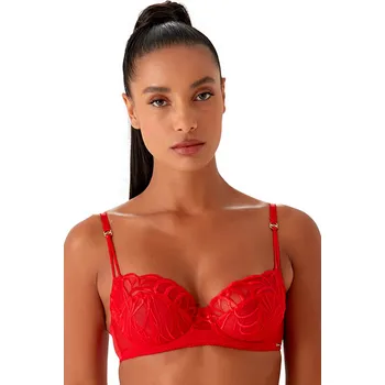 Podprsenka Podprsenka Gossard 19705 Barva: Červená, Velikost: 80D