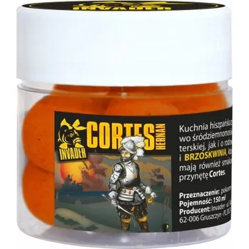 Boilies Plovoucí kuličky s přírodní Nástraha Invader