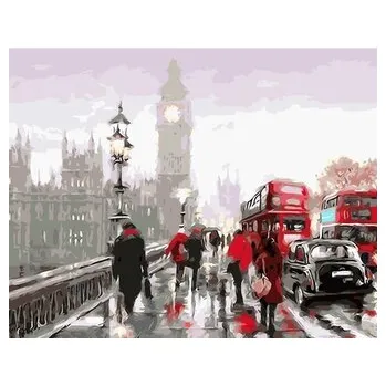 Set školních potřeb Malowanie po numerach 40x50 Londyn