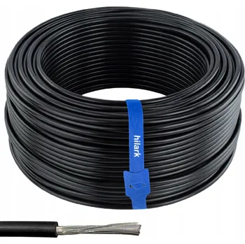 elektrický kabel SOLÁRNÍ KABEL, FOTOVOLTAICKÝ 1x6mm ČERNÝ 200m
