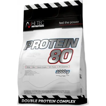 Protein Protein, směs proteinů HiTec Nutrition, prášek 1000 g, vanilková příchuť