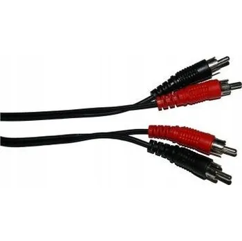 Audio kabel Cinch kabel: 2 konektory/2 konektory 2,4 m 2x RCA (cinch) - 2x RCA (cinch) 2,4 m