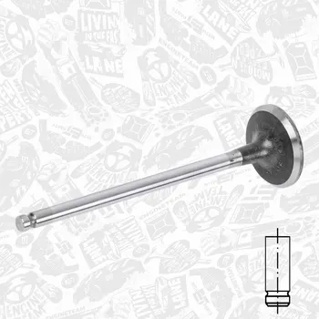 Motor automobilu Sací ventil ET ENGINETEAM VI0173