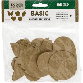 Vrták Sada kartonových tvarů Basic 5 HAPPY COLOR