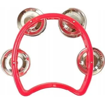 Tamburína GROOVE TBJ-55RD Dětská tamburína (červená)