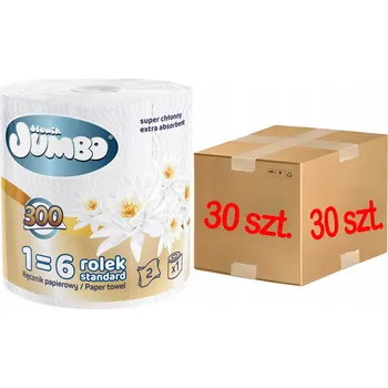 Papírový ručník Papírové utěrky Slon Jumbo 300 útržků 30 ks