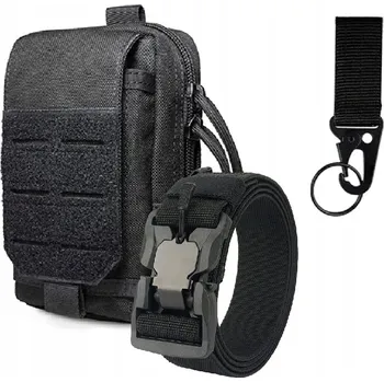 Ledvinka White Eagle pouzdro na opasek WHITE EAGLE černé